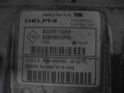 Foto 2ª: Centralita Motor ECU Dacia Logan 1.5 AMBIANCE 68CV 50KW [D/ K9K K 7] (2008)
