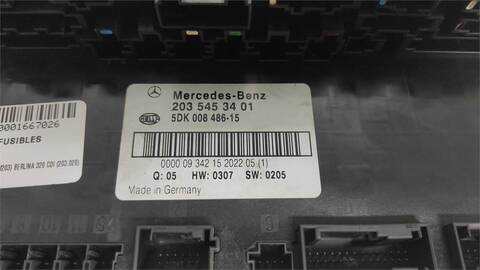 Caja Reles Fusibles Mercedes Clase C 160 642910 BERLINA