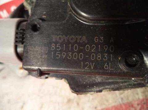 Foto 4ª: Motor Limpia Delantero Toyota Auris 1.4 TD CAT 90CV 66KW [1ND] (2009)