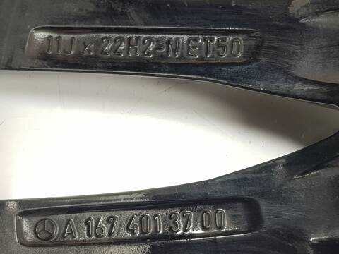 Foto 2ª: LLanta Aleacion Mercedes Clase G 230 GLE 350 DE 4MATIC COUPE 167.317)