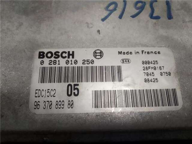 Foto 3ª: Centralita Motor ECU Peugeot 206 2.0 HDI 90 [RHY (DW10TD)]