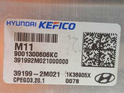 Foto 4ª: Centralita Motor ECU Hyundai Tucson 1.6 T-GDI 150CV 110KW [G4FP] (2023)