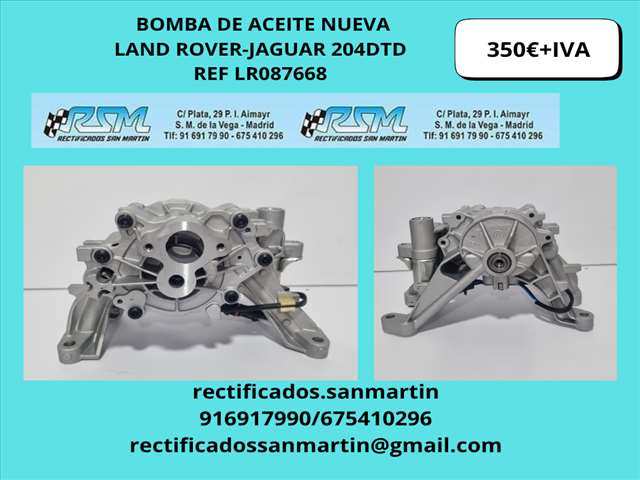 Bomba de Aceite Land Rover Discovery DIESEL JAGUAR