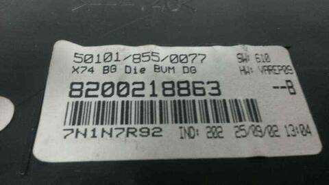 Foto 3ª: Cuadro de Instrumentos Renault Laguna 1.9 DCI DIESEL 120CV 88KW