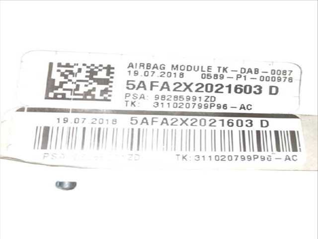 Airbag Delantero Izquierdo Peugeot Expert 2.0 BLUEHDI 120 FURGONETA