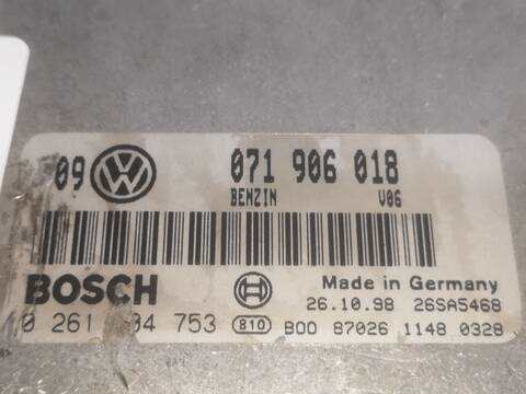 Foto 2ª: Centralita Motor ECU Seat Toledo AGZ (1999)