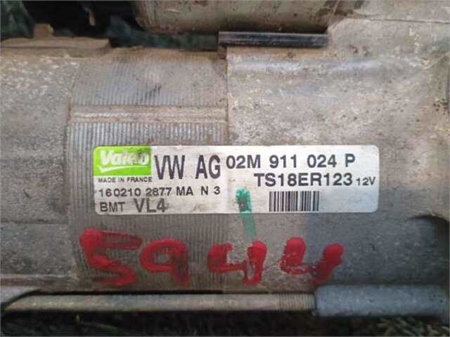 Foto 2ª: Motor de Arranque Volkswagen Passat 2.0 EDITION PLUS [2.0 LTR. - 103 KW TDI] [CBA]