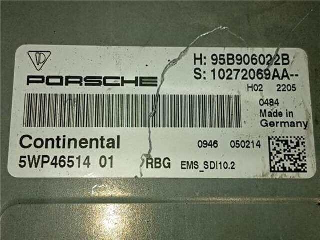 Centralita Motor ECU Porsche Macan 3.0 S [3.0 LTR. - 250 KW CAT]