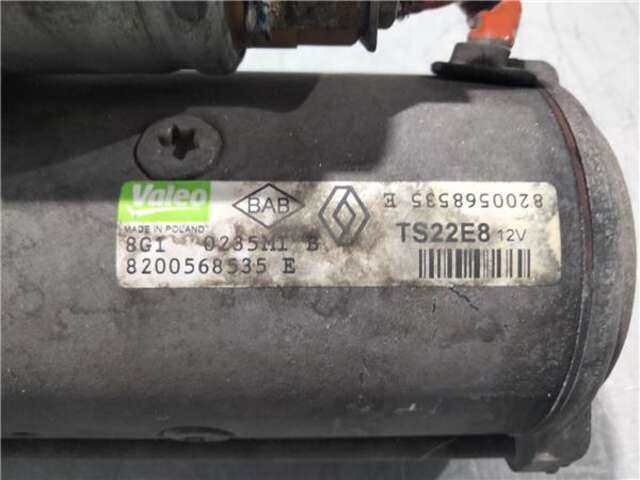 Foto 3ª: Motor de Arranque Renault Master 2.3 DCI DIESEL CAT [M9TB6]