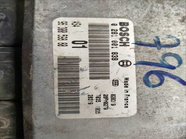 Foto 3ª: Centralita Motor ECU Peugeot 106 VERSION INDEFINIDA (1996)