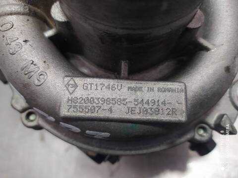 Foto 3ª: Turbocompresor Renault Laguna CONFORT DYNAMIQUE 130CV 96KW [F9Q758] (2006)