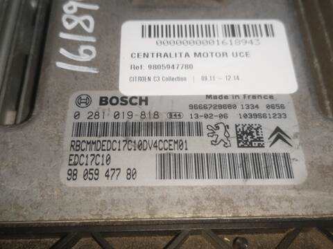 Centralita Motor ECU Citroen C3 8HR
