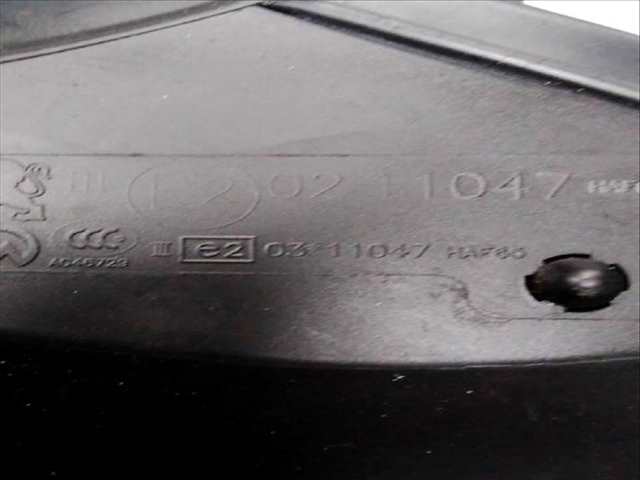 Retrovisor Derecho Peugeot 2008 1.6 BLUEHDI 100