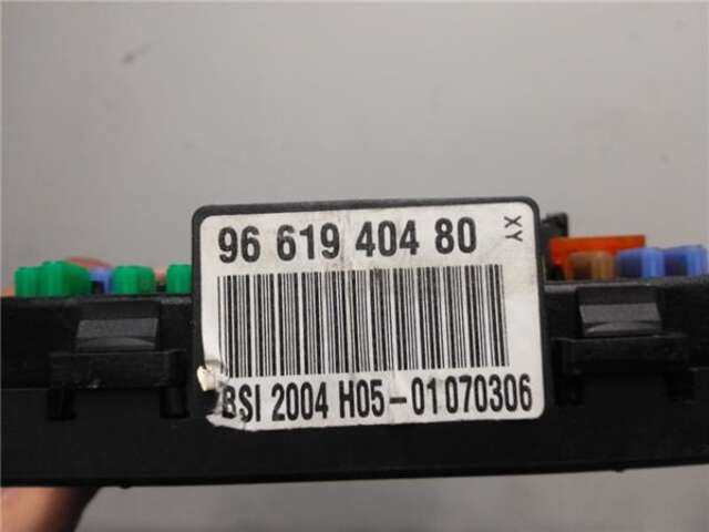 Foto 2ª: Centralita Confort BSI Peugeot 307 1.6 SW [1.6 LTR. - 80 KW 16V CAT (NFU - TU5JP4)] [NFU (TU5JP4)]