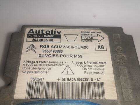 Centralita Airbag Citroen Berlingo 9HW