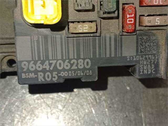 Caja Reles Fusibles Peugeot 308 1.6 HDI