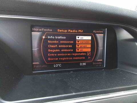Foto 4ª: Pantalla Multifuncion Audi A4 2.0 16V TDI CLEAN DIESEL 150CV 110KW [CJCD] (2014)
