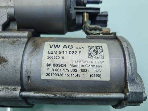 Foto 2ª: Motor de Arranque Volkswagen Golf LAST EDITION BM 131CV 96KW [DPB] (2019)