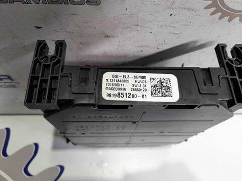 Foto 3ª: Caja Reles Fusibles Peugeot Expert 1.6 BLUE-HDI FAP 116CV [D/ BH01] (2016)