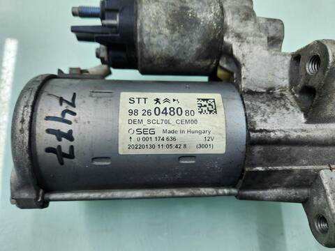 Foto 2ª: Motor de Arranque Peugeot Boxer 333 L2H1 PRO BLUEHDI 120 START STOP 120CV 88KW FURGON [4H03] (2022)