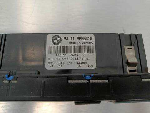 Foto 3ª: Mando Climatizador Bmw Serie 3 315 320D BERLINA 150CV 110KW [20-4D-4 D] (2004)