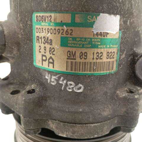 Foto 3ª: Compresor Aire Acondicionado Opel Astra 2.0 DTI BERLINA 101CV 74KW (2003)