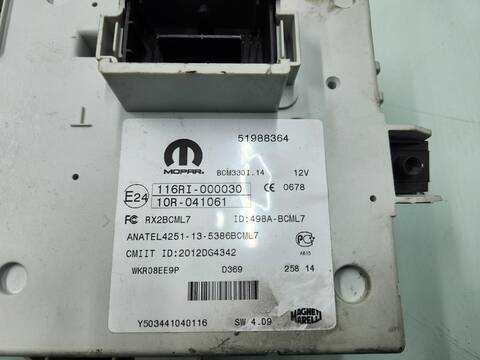 Foto 3ª: Caja Reles Fusibles Fiat 500 BASIC 84CV 62KW [199B4000] (2014)
