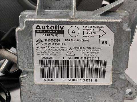 Foto 4ª: Kit Airbag Citroen Berlingo 1.6 HDI 90 90CV 66KW [9HX (DV6ATED4)] (2009)