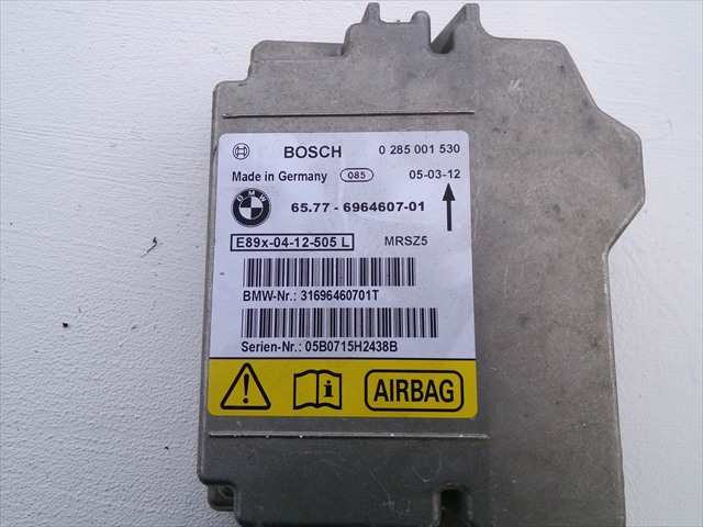 Foto 3ª: Centralita Airbag Bmw Serie 1 120 2.0 D E87,2004-2013 [204D4] (2005)