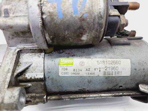 Foto 2ª: Motor de Arranque Fiat Grande Punto 1.3 16V JTD CAT 75CV 55KW [199A2000] (2008)