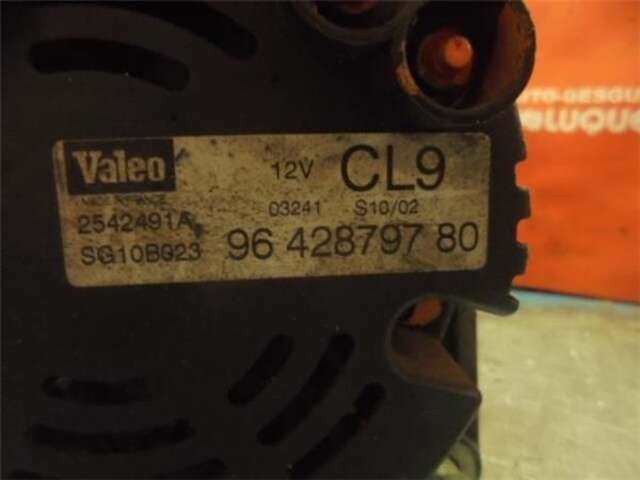 Foto 2ª: Alternador Citroen Xsara 1.6 16V [NFU (TU5JP4)]