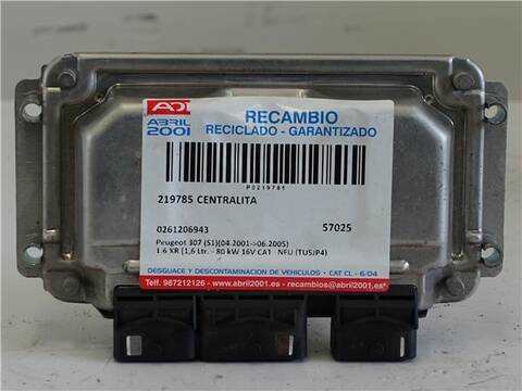 Centralita Motor ECU Peugeot 307 1.6 XR 109CV 80KW