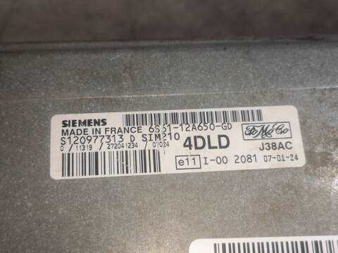 Centralita Motor ECU Ford Fiesta FXJA