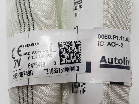 Foto 2ª: Airbag Cortina Delantero Izquierdo Renault Clio SIN DEFINIR [H4M6]