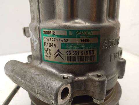 Foto 3ª: Compresor Aire Acondicionado Peugeot 206 1.4 HDI BERLINA 68CV 50KW (2005)