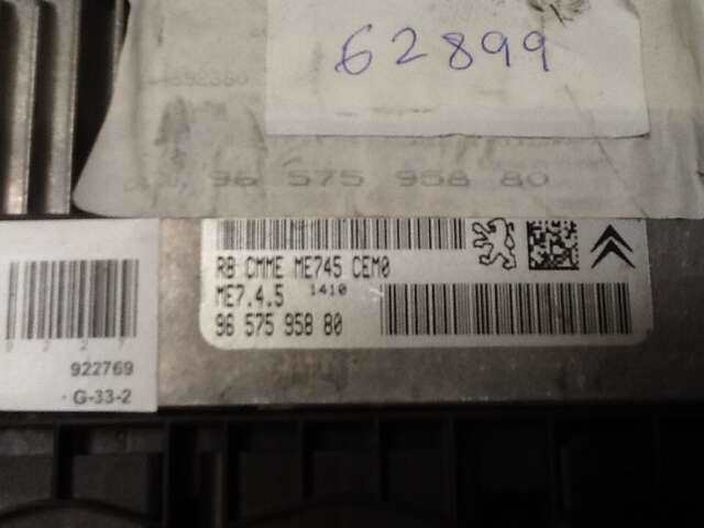 Foto 2ª: Centralita Motor ECU Citroen C4 1.600 16V 112CV/82KW 0CV [NFU] (2006)