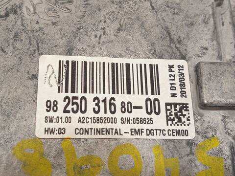 Foto 3ª: Pantalla Multifuncion Citroen Spacetourer 1.6 BLUEHDI 115 115CV 85KW [BHX (DV6FCU)] (2019)