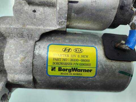 Foto 2ª: Motor de Arranque Kia Xceed DRIVE 160CV 118KW [G4LK] (2022)