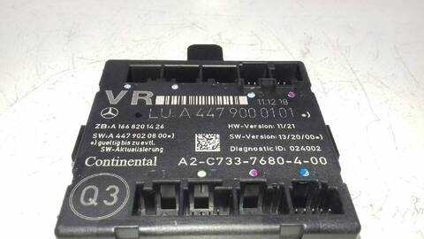 Foto 2ª: Centralita Cierre Centralizado Mercedes Vito 114/116 CDI 119 CDI/BT 4MATIC EXTRALANG 447.605) 136CV 100KW (2014)