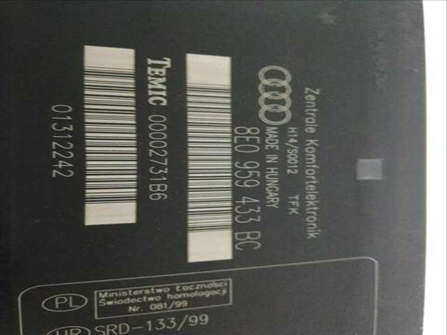 Foto 2ª: Centralita Motor ECU Audi A4 AVF AVANT (2004)