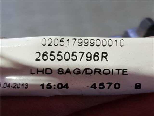 Foto 3ª: Piloto Portón Derecho Renault Clio 1.5 BUSINESS [1.5 LTR. - 66 KW DCI DIESEL FAP] [K9K B6]