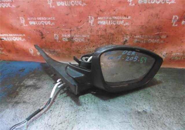 Retrovisor Derecho Peugeot 208 1.2 ACCESS [1.2 LTR. - 60 KW 12V VTI]