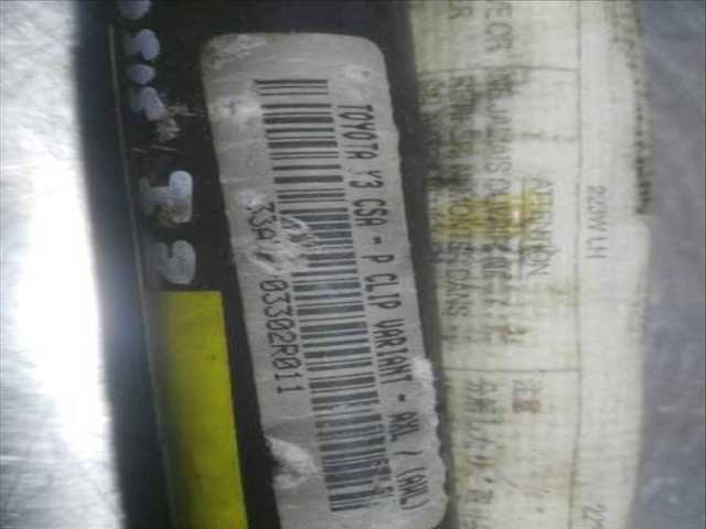 Airbag Cortina Delantero Izquierdo Toyota Avensis 2.0 D4-D EXECUTIVE SEDAN 4-PTAS) BERLINA 116CV 85KW