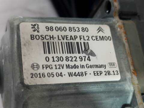 Foto 3ª: Elevalunas Manual Trasero Derecho Peugeot 508 ALLURE 163CV 120KW [RHHDW10CTED4] (2012)