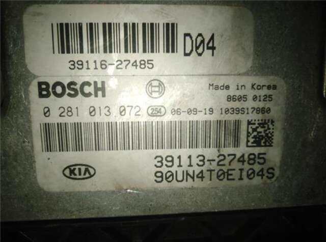 Centralita Motor ECU Kia Carens 2.0 CRDI
