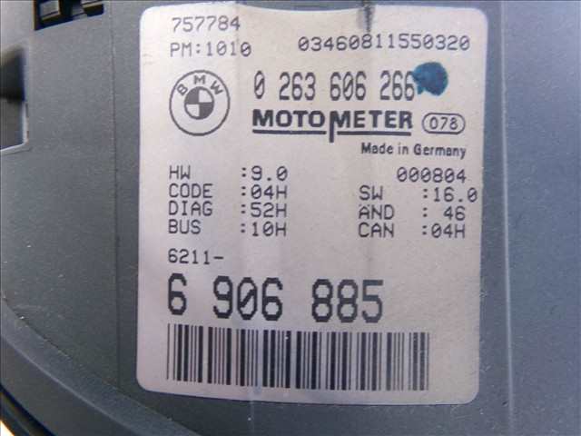 Foto 3ª: Cuadro de Instrumentos Bmw Serie 3 320 2.0 D E46,1998-2001 [204D1] (2000)