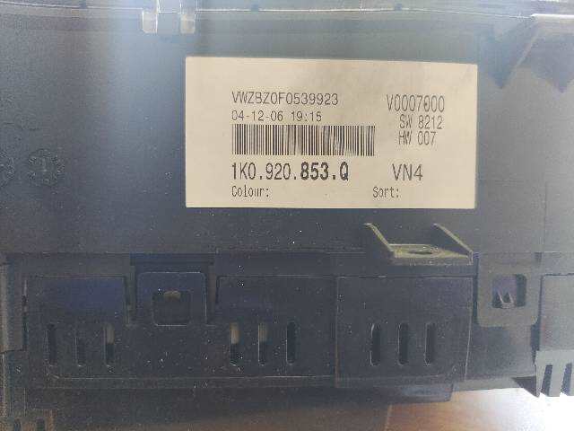 Foto 2ª: Cuadro de Instrumentos Volkswagen Golf 1.9 TDI GOLF V [BXE] (2007)