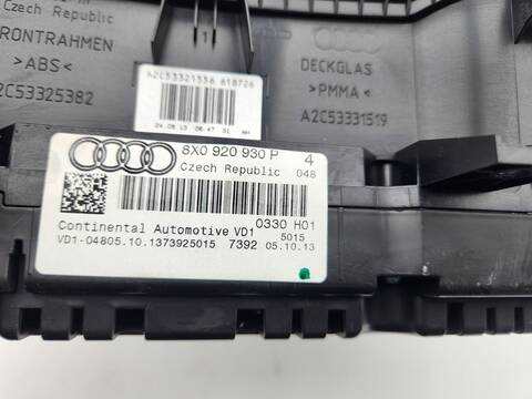 Foto 2ª: Cuadro de Instrumentos Audi A1 ATTRACTION 90CV 66KW [CAYB] (2014)