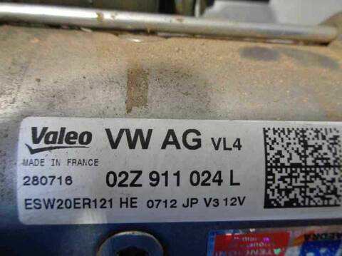 Foto 3ª: Motor de Arranque Volkswagen Golf ADVANCE BLUEMOTION 110CV 81KW [CXX] (2016)