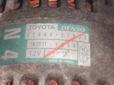 Alternador Toyota Yaris 2NZFE